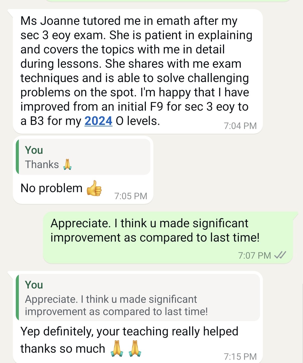 Testimonial
